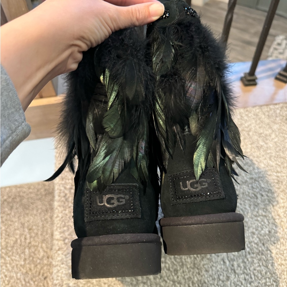 Peacock Feather Ugg Boots